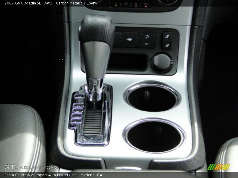Carbon Metallic / Ebony 2007 GMC Acadia SLT AWD