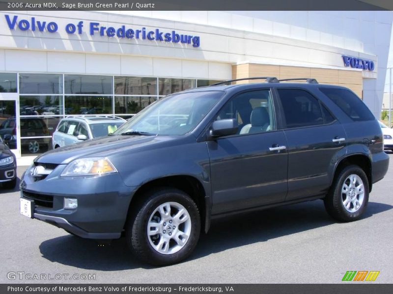 Sage Brush Green Pearl / Quartz 2006 Acura MDX