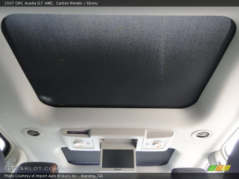 Carbon Metallic / Ebony 2007 GMC Acadia SLT AWD