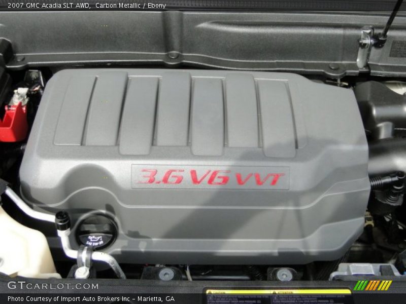 Carbon Metallic / Ebony 2007 GMC Acadia SLT AWD