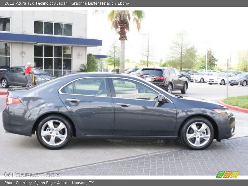 Graphite Luster Metallic / Ebony 2012 Acura TSX Technology Sedan