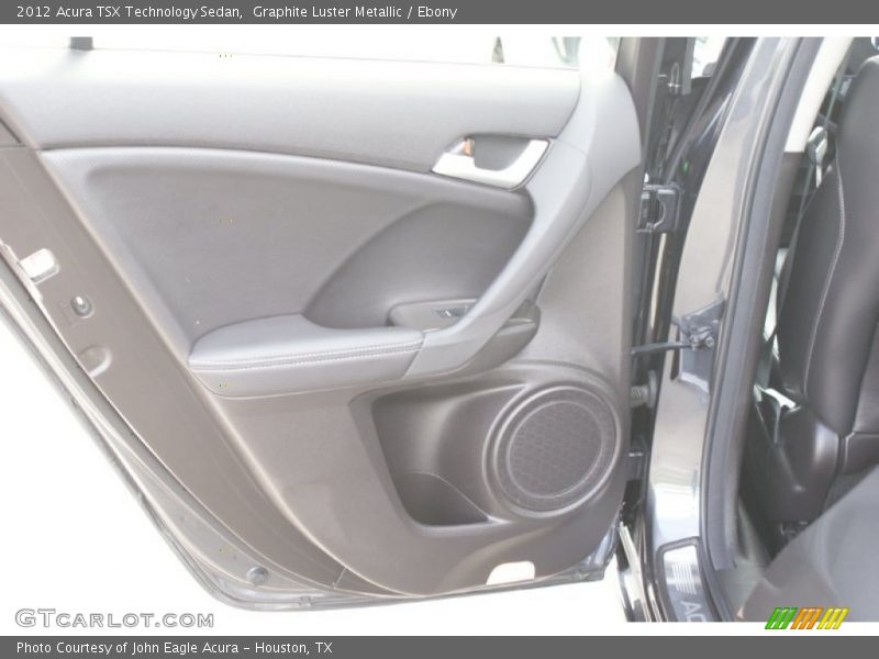 Graphite Luster Metallic / Ebony 2012 Acura TSX Technology Sedan