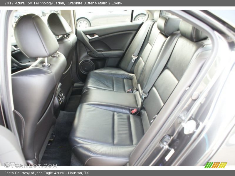 Graphite Luster Metallic / Ebony 2012 Acura TSX Technology Sedan