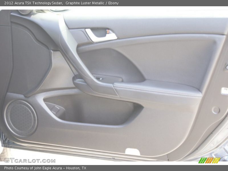 Graphite Luster Metallic / Ebony 2012 Acura TSX Technology Sedan