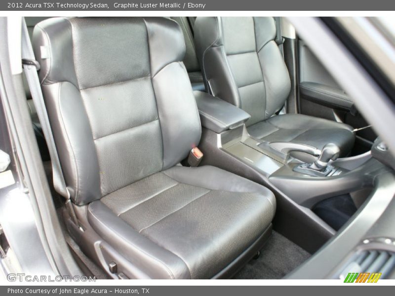 Graphite Luster Metallic / Ebony 2012 Acura TSX Technology Sedan