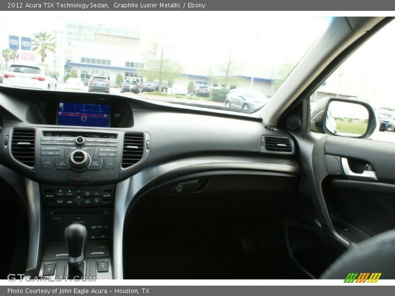 Graphite Luster Metallic / Ebony 2012 Acura TSX Technology Sedan
