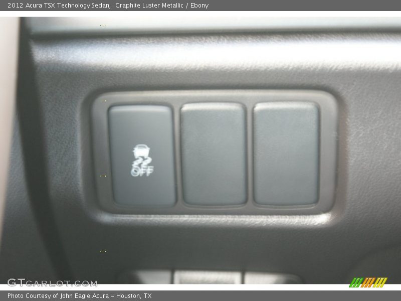 Graphite Luster Metallic / Ebony 2012 Acura TSX Technology Sedan