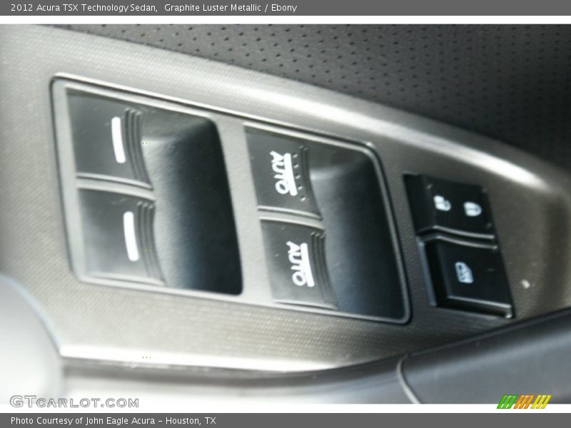 Graphite Luster Metallic / Ebony 2012 Acura TSX Technology Sedan