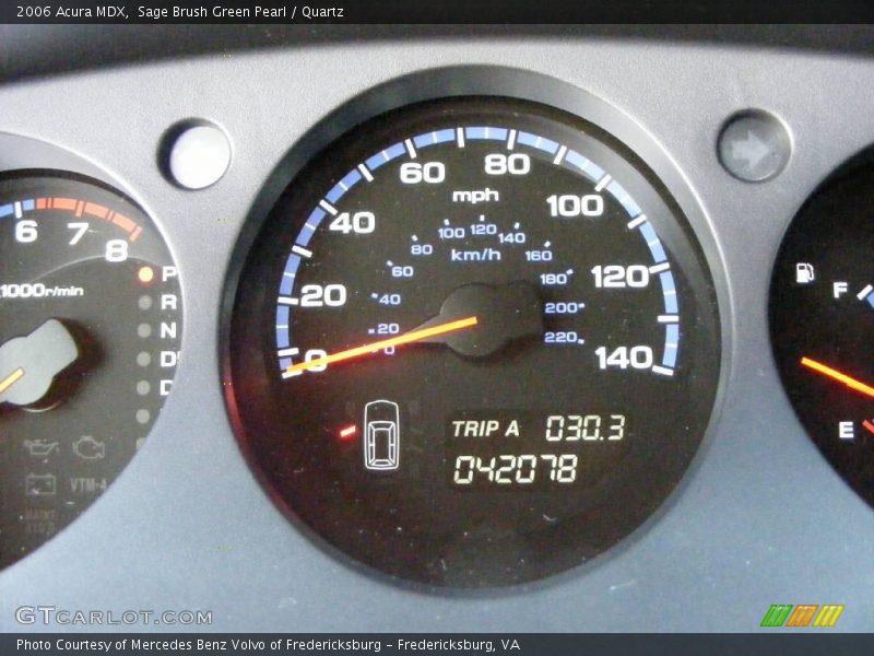 Sage Brush Green Pearl / Quartz 2006 Acura MDX