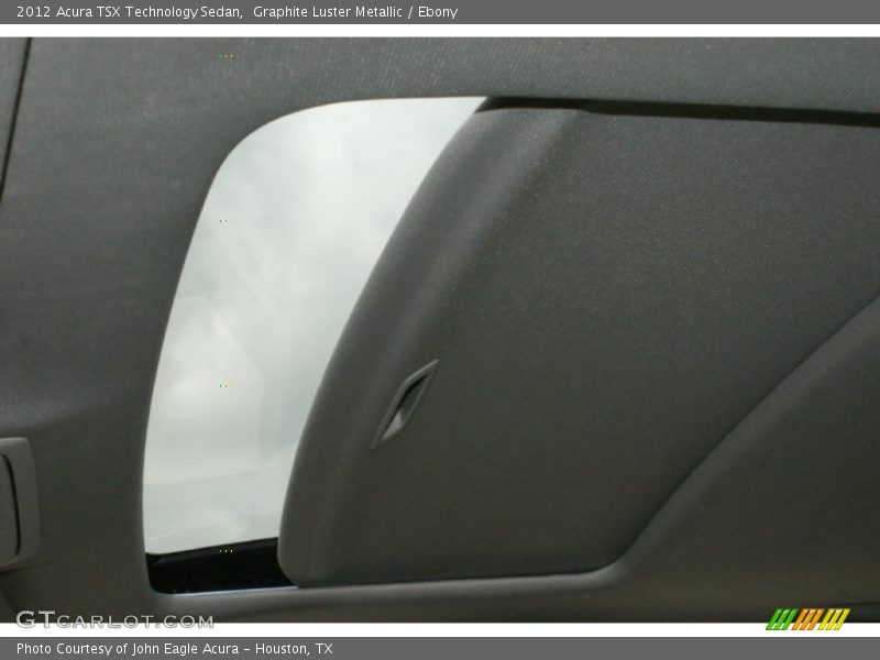 Graphite Luster Metallic / Ebony 2012 Acura TSX Technology Sedan