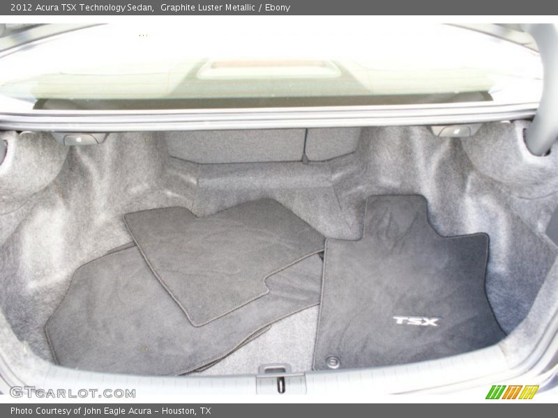 Graphite Luster Metallic / Ebony 2012 Acura TSX Technology Sedan