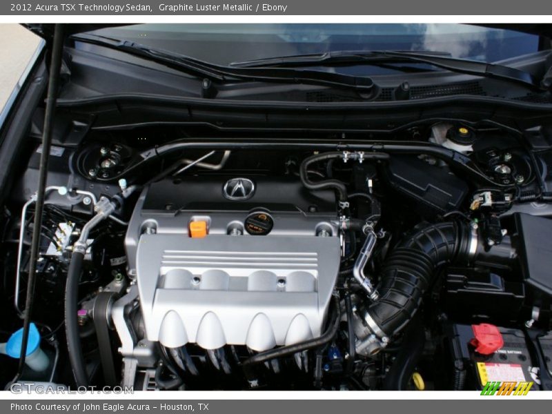 Graphite Luster Metallic / Ebony 2012 Acura TSX Technology Sedan
