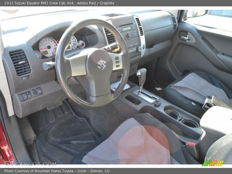 Graphite Interior - 2012 Equator RMZ Crew Cab 4x4 