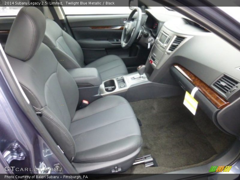 Twilight Blue Metallic / Black 2014 Subaru Legacy 2.5i Limited