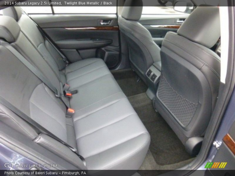 Twilight Blue Metallic / Black 2014 Subaru Legacy 2.5i Limited