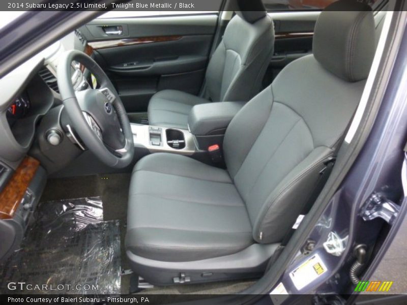 Twilight Blue Metallic / Black 2014 Subaru Legacy 2.5i Limited