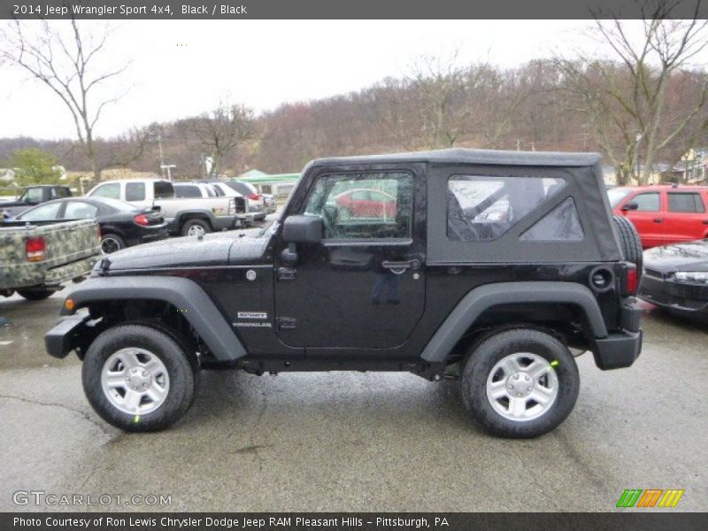 Black / Black 2014 Jeep Wrangler Sport 4x4