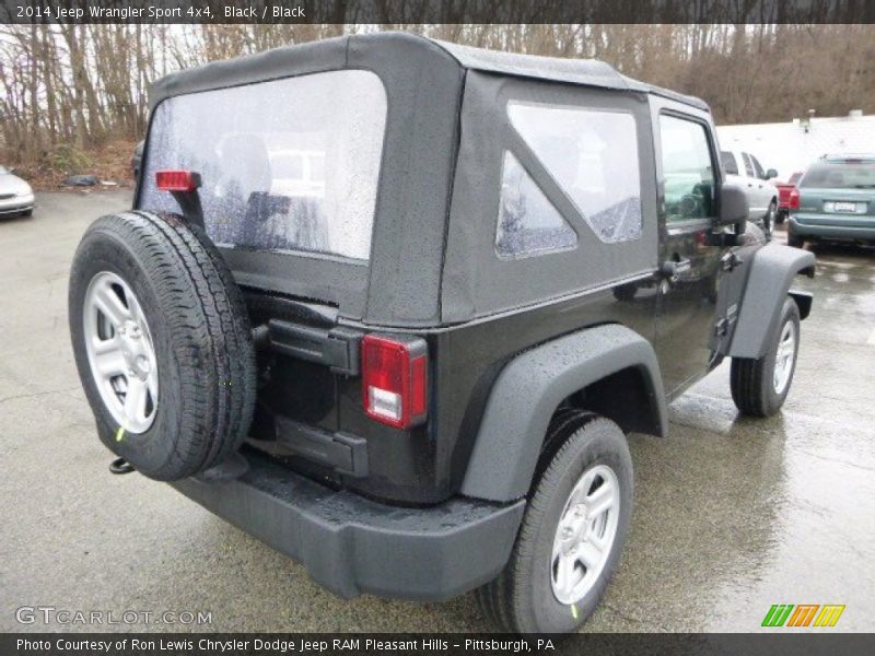 Black / Black 2014 Jeep Wrangler Sport 4x4