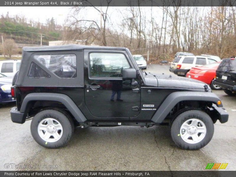 Black / Black 2014 Jeep Wrangler Sport 4x4