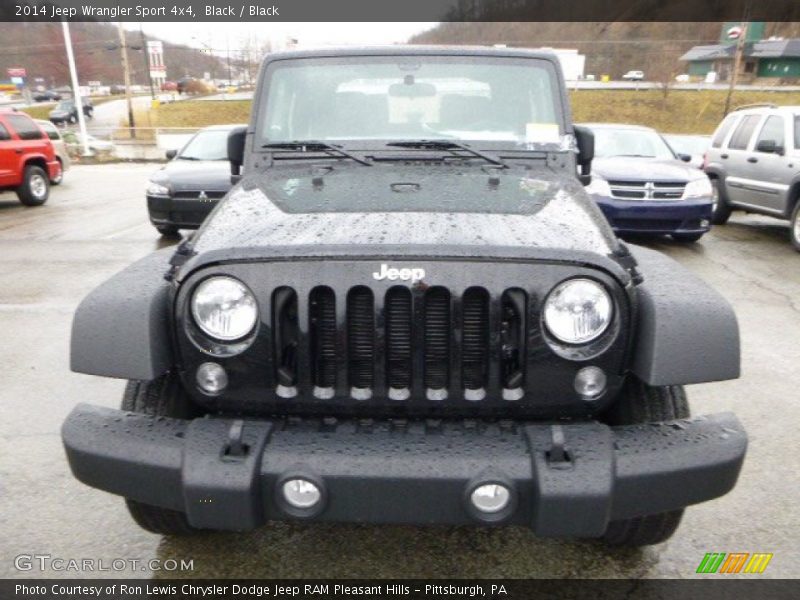 Black / Black 2014 Jeep Wrangler Sport 4x4