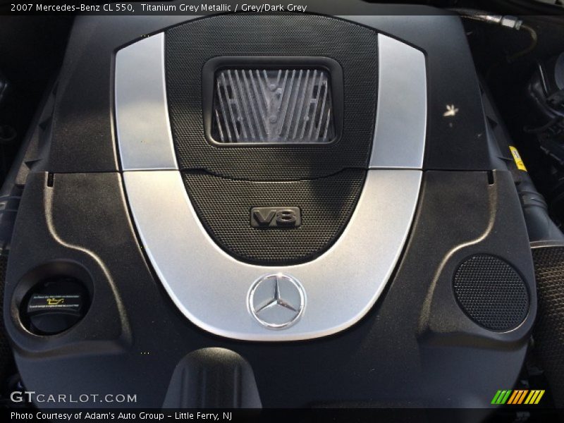 Titanium Grey Metallic / Grey/Dark Grey 2007 Mercedes-Benz CL 550