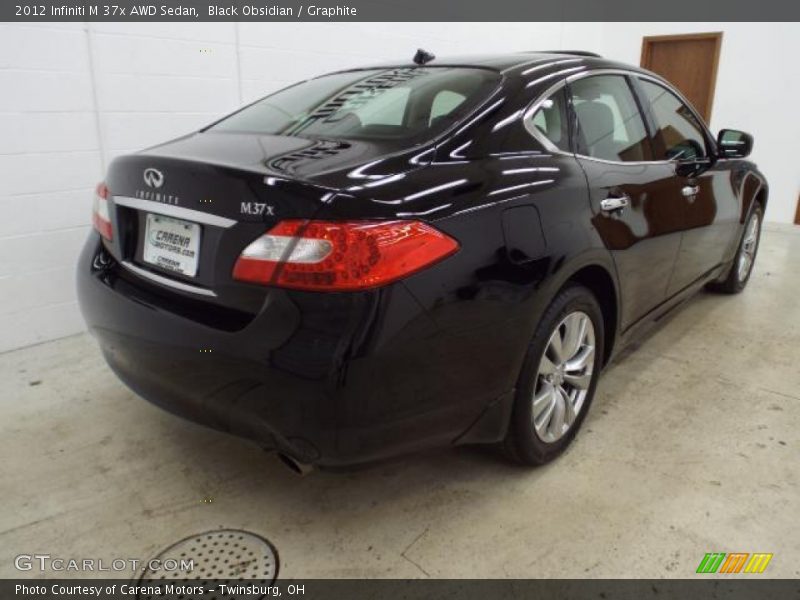 Black Obsidian / Graphite 2012 Infiniti M 37x AWD Sedan