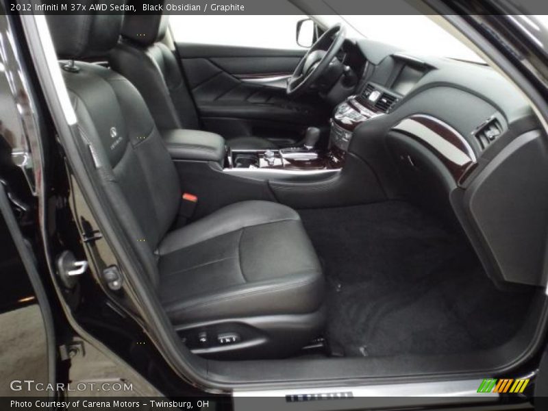Black Obsidian / Graphite 2012 Infiniti M 37x AWD Sedan