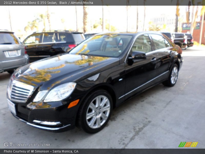 Black / Almond/Mocha 2012 Mercedes-Benz E 350 Sedan