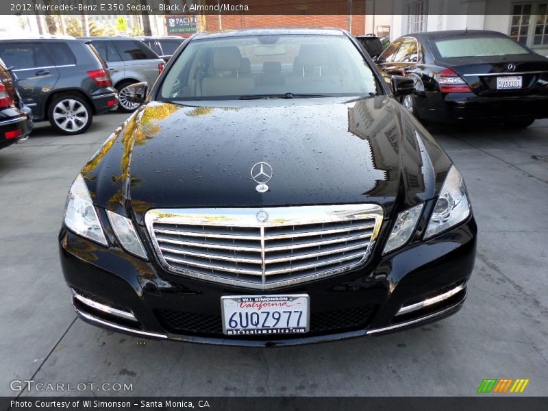 Black / Almond/Mocha 2012 Mercedes-Benz E 350 Sedan
