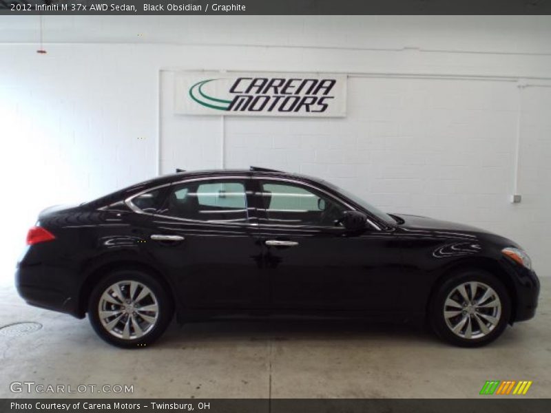 Black Obsidian / Graphite 2012 Infiniti M 37x AWD Sedan