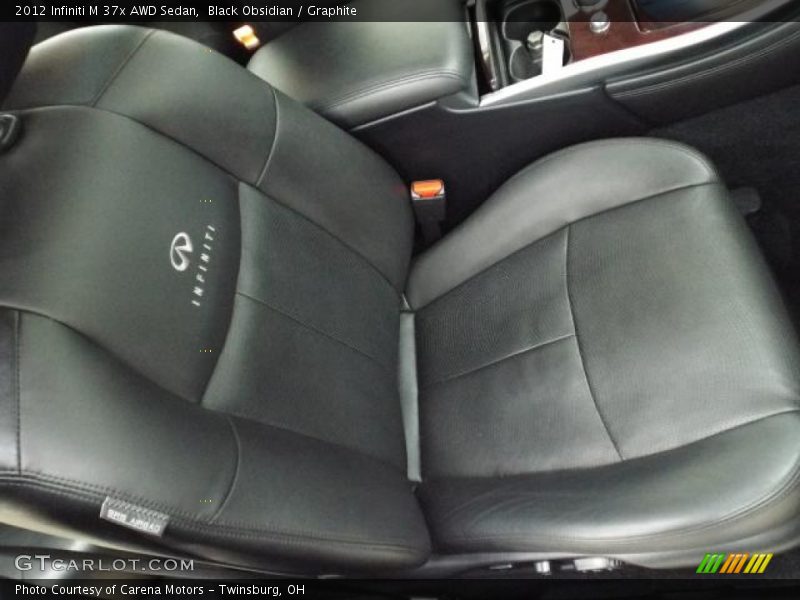 Black Obsidian / Graphite 2012 Infiniti M 37x AWD Sedan