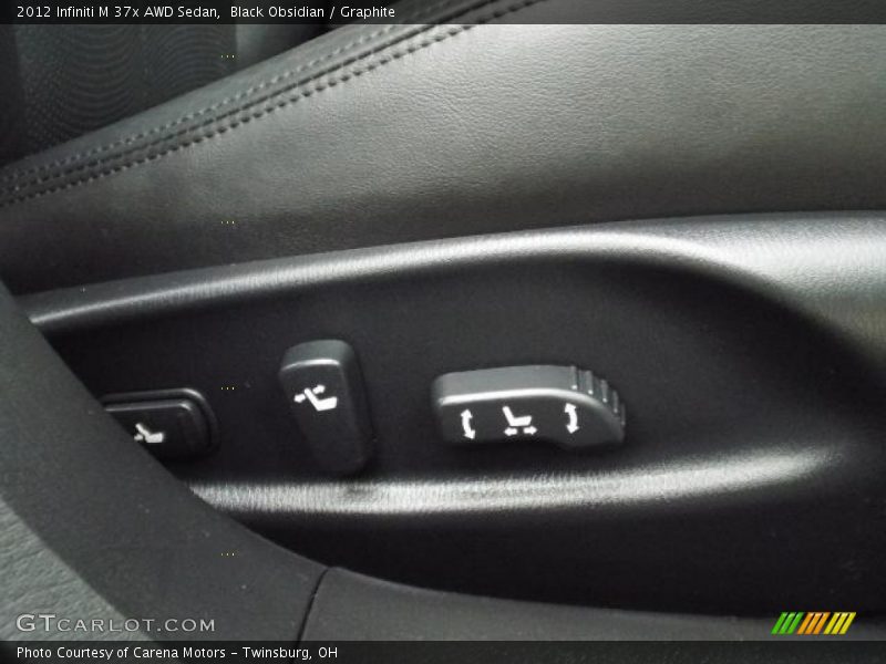 Black Obsidian / Graphite 2012 Infiniti M 37x AWD Sedan