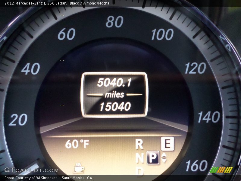 Black / Almond/Mocha 2012 Mercedes-Benz E 350 Sedan