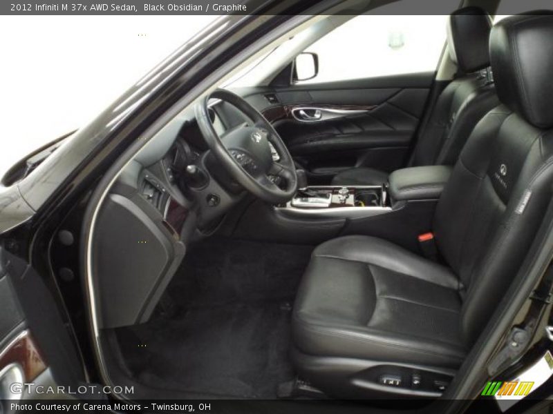 Black Obsidian / Graphite 2012 Infiniti M 37x AWD Sedan