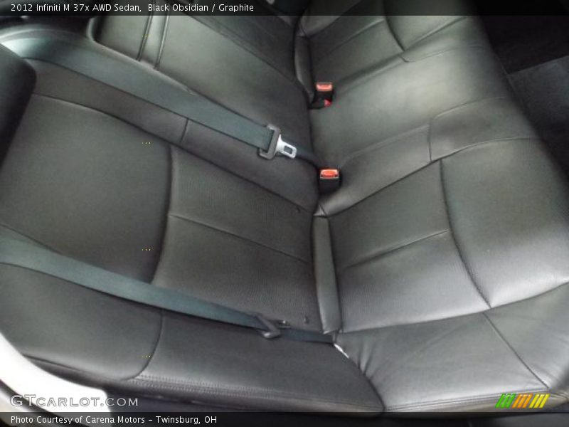 Black Obsidian / Graphite 2012 Infiniti M 37x AWD Sedan