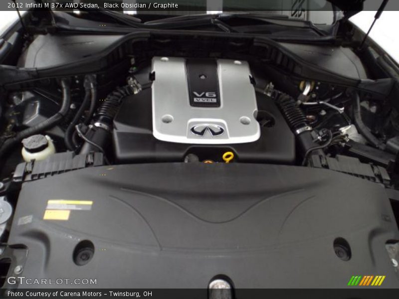 Black Obsidian / Graphite 2012 Infiniti M 37x AWD Sedan