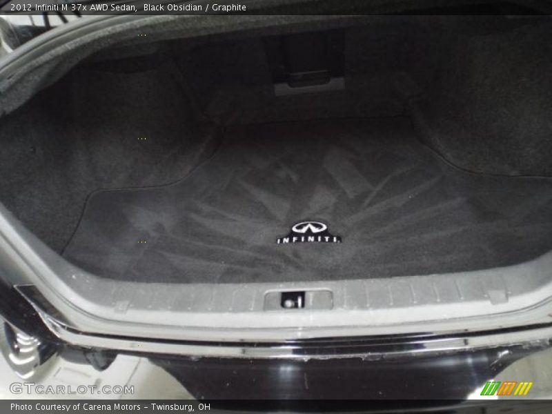 Black Obsidian / Graphite 2012 Infiniti M 37x AWD Sedan
