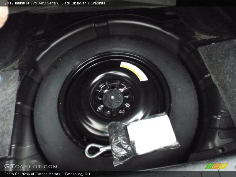 Black Obsidian / Graphite 2012 Infiniti M 37x AWD Sedan