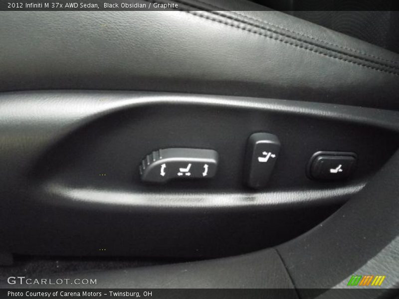 Black Obsidian / Graphite 2012 Infiniti M 37x AWD Sedan