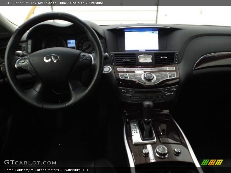 Black Obsidian / Graphite 2012 Infiniti M 37x AWD Sedan