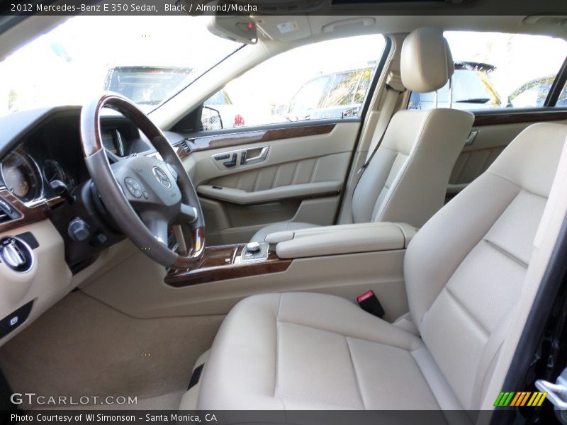 Black / Almond/Mocha 2012 Mercedes-Benz E 350 Sedan