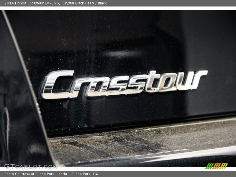 Crystal Black Pearl / Black 2014 Honda Crosstour EX-L V6