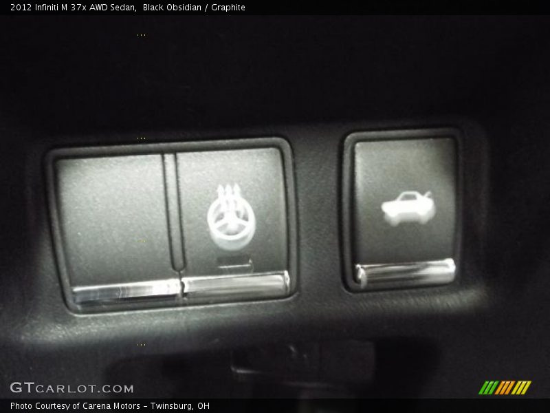 Black Obsidian / Graphite 2012 Infiniti M 37x AWD Sedan
