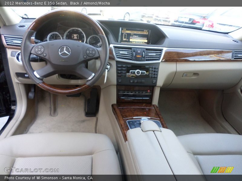 Black / Almond/Mocha 2012 Mercedes-Benz E 350 Sedan