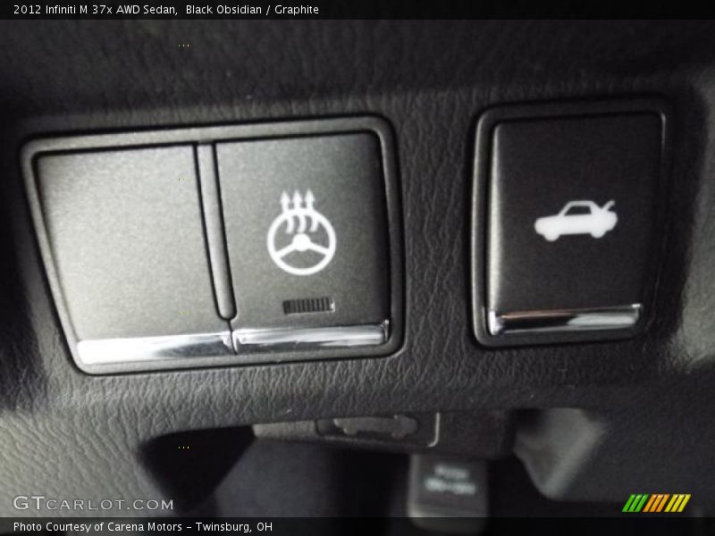 Black Obsidian / Graphite 2012 Infiniti M 37x AWD Sedan