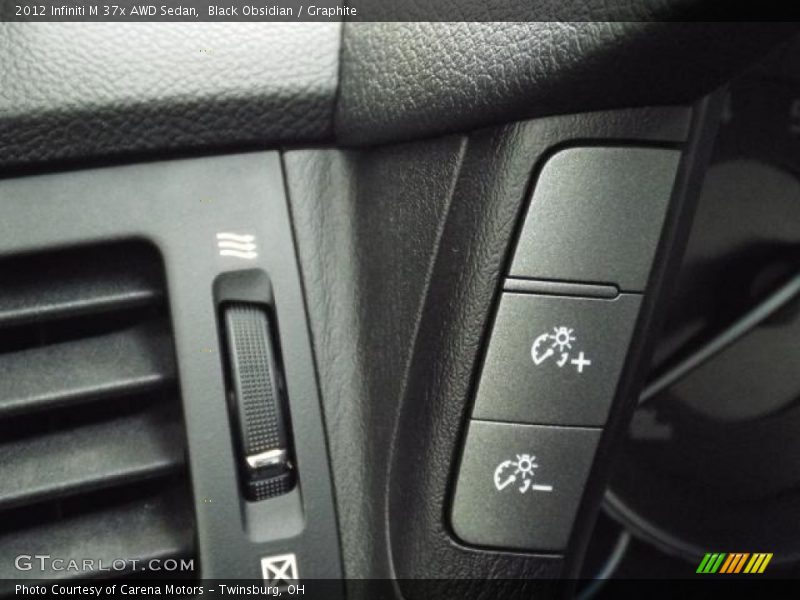 Black Obsidian / Graphite 2012 Infiniti M 37x AWD Sedan