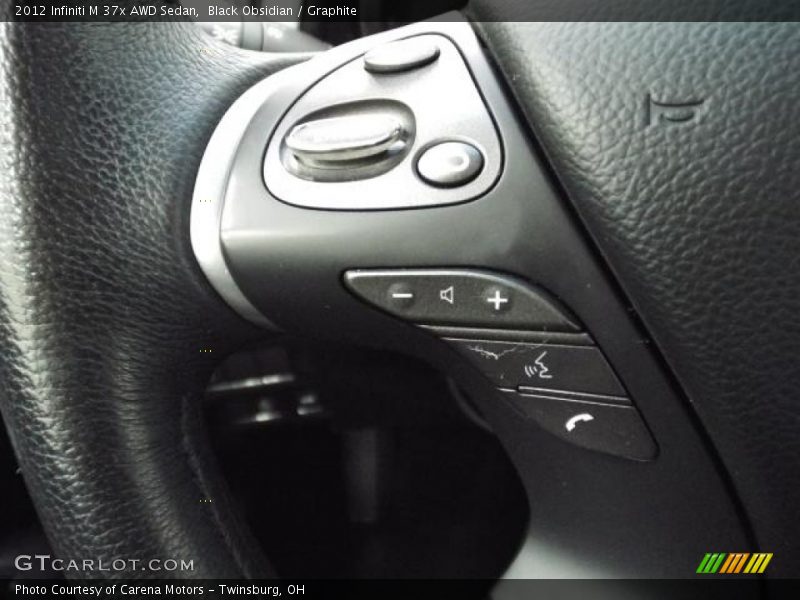 Black Obsidian / Graphite 2012 Infiniti M 37x AWD Sedan