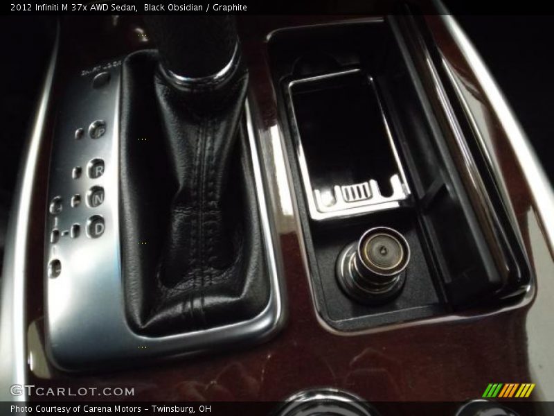Black Obsidian / Graphite 2012 Infiniti M 37x AWD Sedan