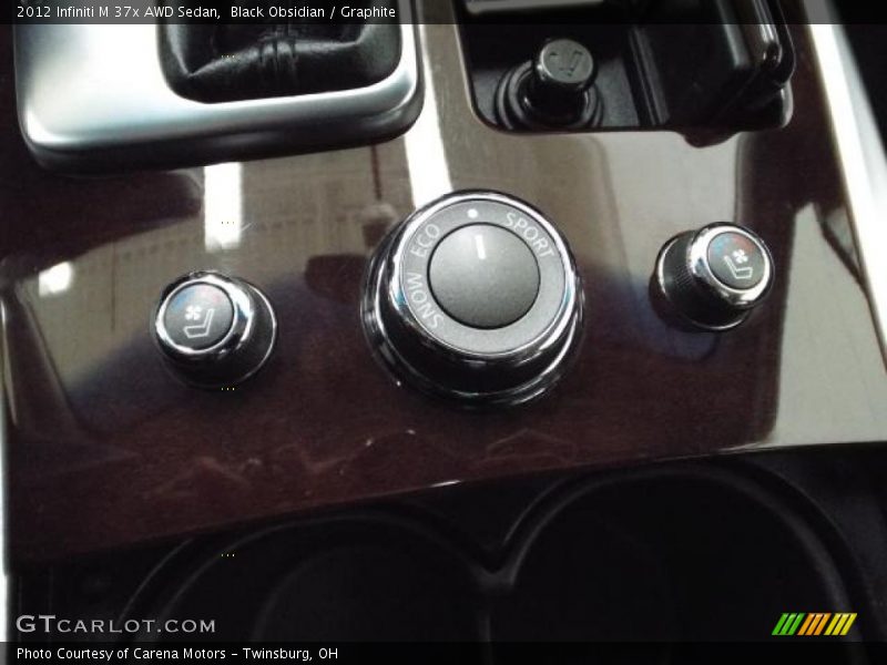 Black Obsidian / Graphite 2012 Infiniti M 37x AWD Sedan