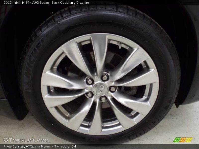 Black Obsidian / Graphite 2012 Infiniti M 37x AWD Sedan